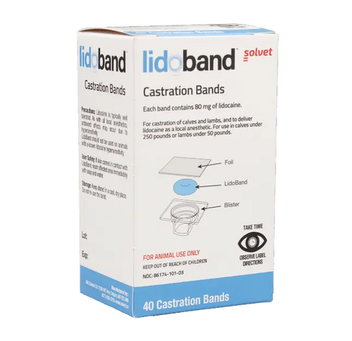 Lidoband Castration (8 Pack)