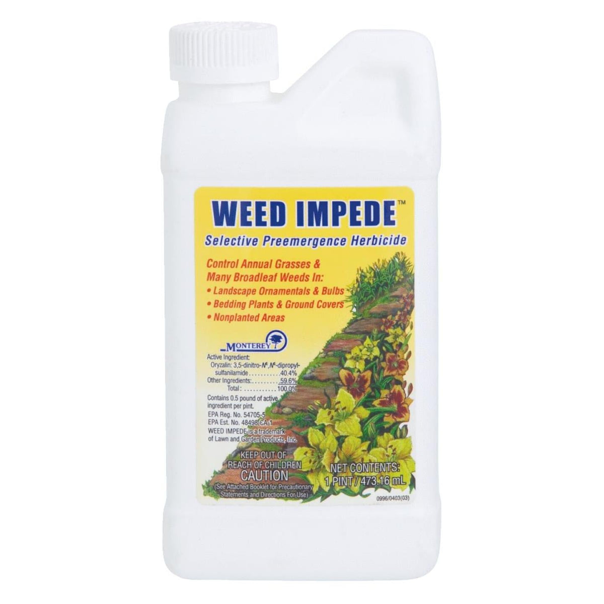preemergence herbicides for centipede grass Monterey Weed Impede 1 Pt. Concentrate Weed & Grass Killer - Cleveland, GA