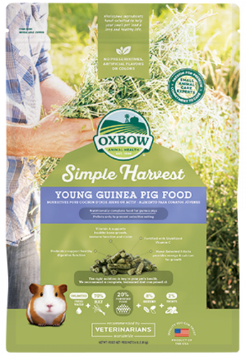 Oxbow Simple Harvest Young Guinea Pig (4 Lb.)