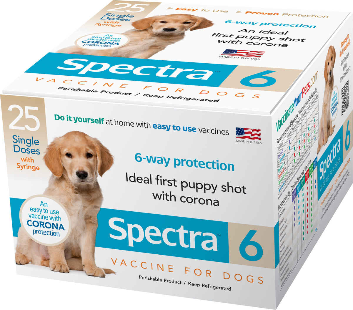 dogページ Durvet Canine Spectra® 6, 1 Dose - Cleveland, GA - White County