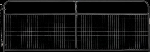 Tarter Watchman Wire Mesh Gate 2 x 4 in. x 10 ft. Black