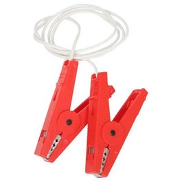 Electric Fence Jumper Lead with HD Clamps