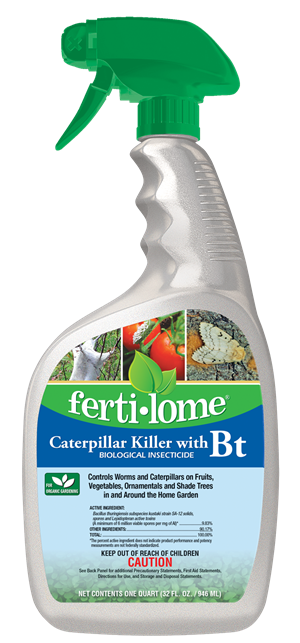 Ferti-lome Caterpillar Killer Spray with Bt Biological Insecticide RTU (32 oz)