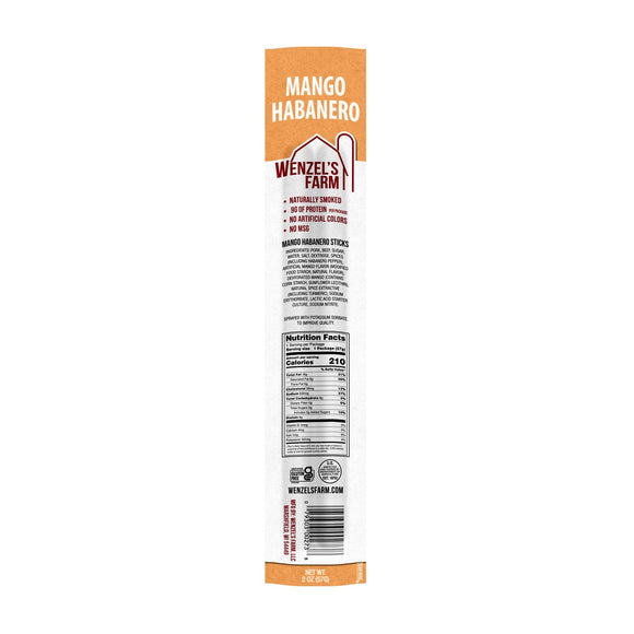 Wenzel's Farm Mango Habanero Sticks