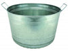 8 Gallon Galvanized Bushel Tub