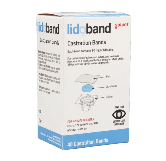 Lidoband Castration (8 Pack)