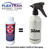 FlexTran Ring Out Concentrate Spray For Ringworm Control. Works on All Pets & Livestock! (4 oz)