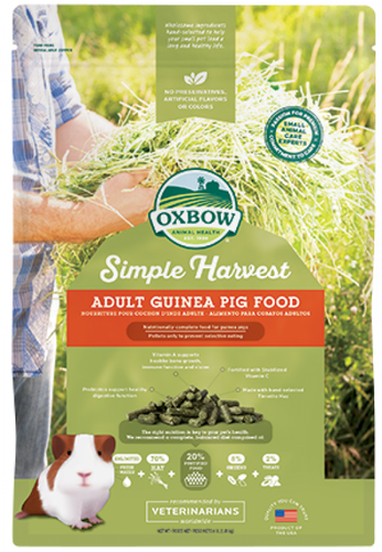 Oxbow Simple Harvest Adult Guinea Pig Food