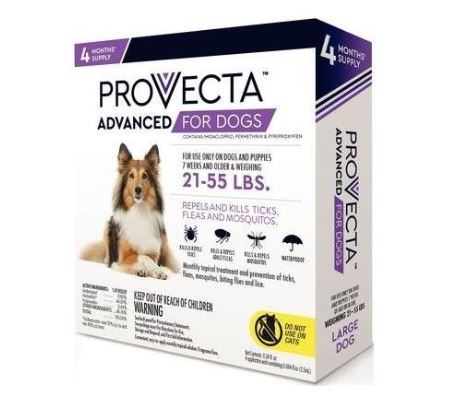 Provecta ADVANCED Flea & Tick Treatment for Dogs