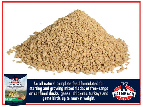 20% Flock Maker® (Crumble) (10 Lb.)