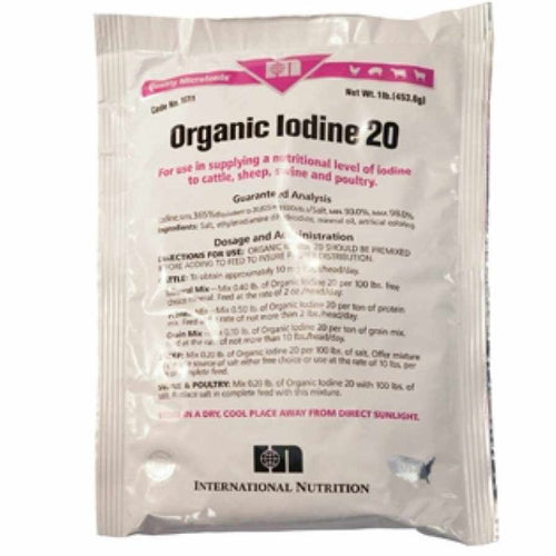 International Nutrition Organic Iodine 20 Grain