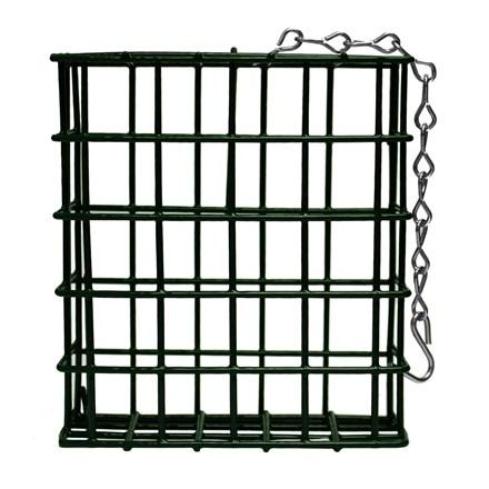 Heath S-1: Single Suet or Seed Cake Metal Bird Feeder