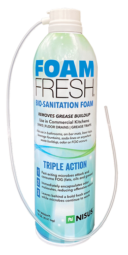 Nisus Corporation Foam Fresh® Bio-Sanitation Foam