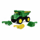 Tomy John Deere 15 Big Scoop Dump Truck with Sand Tools