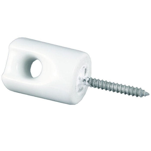 Zareba Ceramic Lag Screw Insulator, Small (Small)