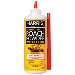 Boric Acid Roach Powder With Lure, 16-oz.