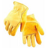 Fencing Work Gloves, Gold Cowhide, Men's L