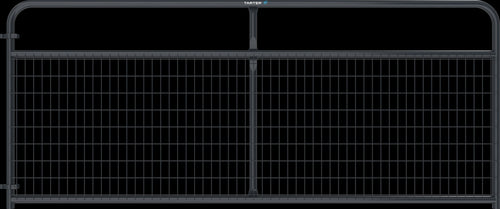 Tarter Watchman Wire Mesh Gate 2 in x 4 in x 1 3/4 in x 14 ft. (14 ft - Black)