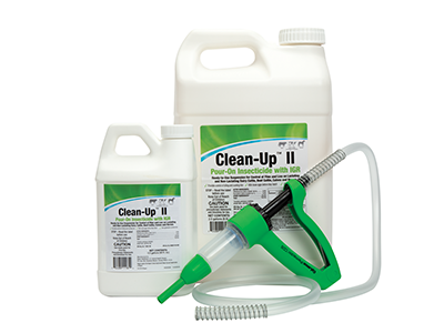Bayer Animal Health D-Clean-up II Pour On Insecticide