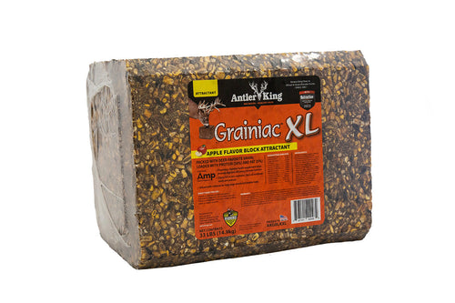 Antler King Grainiac Apple Flavor Block Attractant (33 lb)