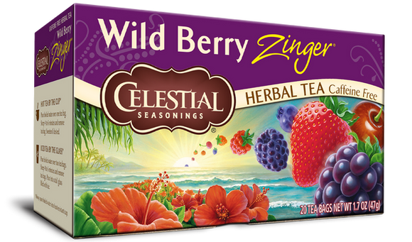 Celestial Seasonings Wild Berry Zinger Herbal Tea