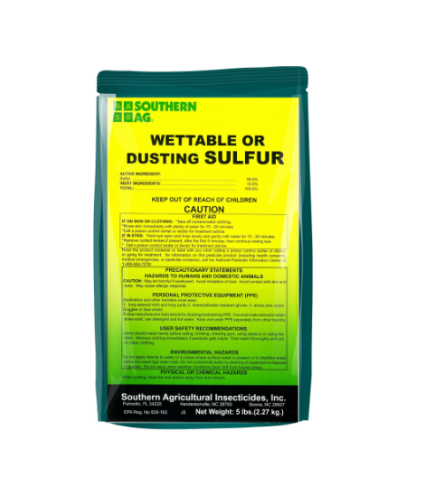 Southern Agricultural Wettable Or Dusting Sulfur