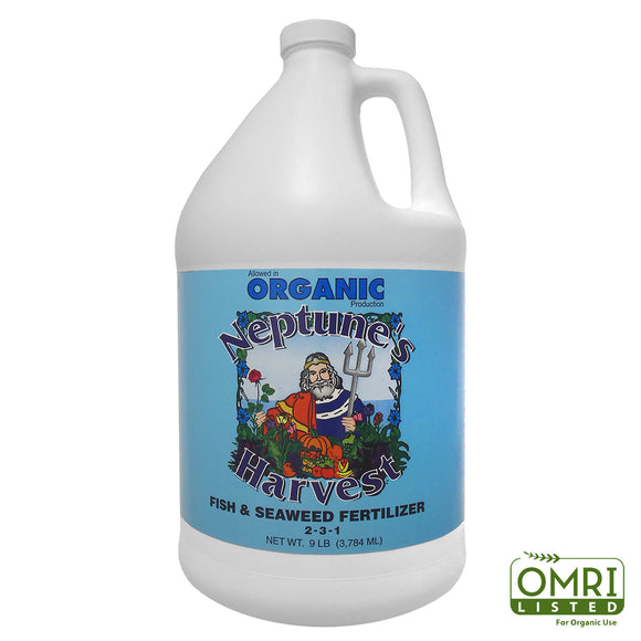 Neptune's Harvest Fish and Seaweed Fertilizer 2 – 3 – 1 (1-Qt)