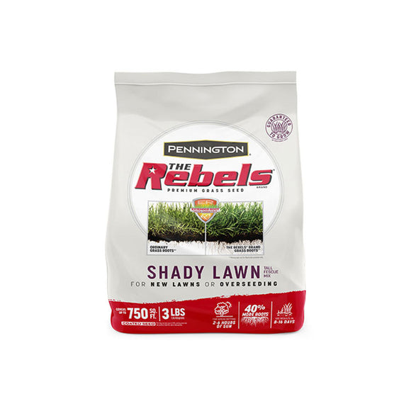 Pennington The Rebels Shady Lawn Grass Seed Mix 3 lbs.